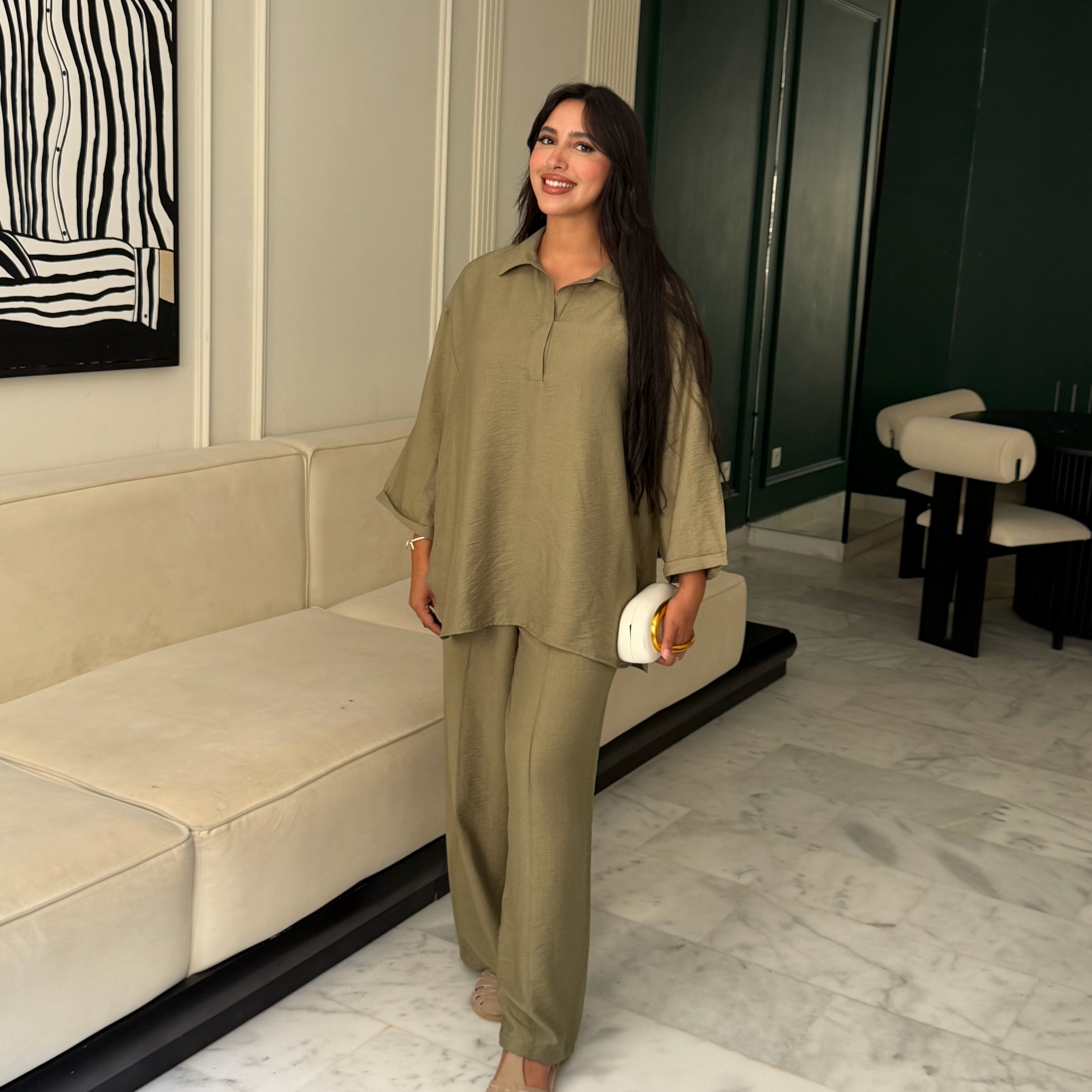 Ensemble Premium Été 2026 VERT KAKI